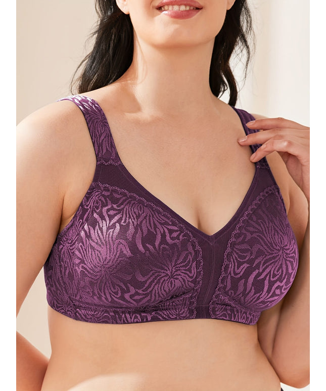 KissICON Christmas Year Women's Wireless Minimizer Bra –