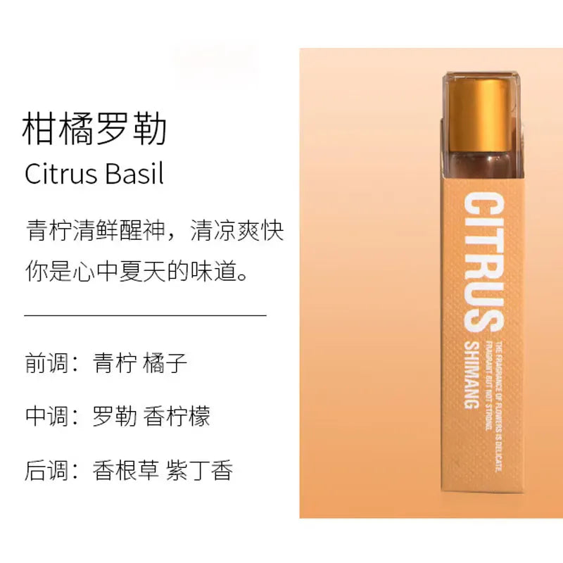 KissICON Citrus Basi KissIcon Women Roll On Perfume Delicate Energetic Pheromone