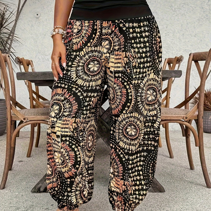 Boho Plus Size WideLeg Harem Pants  AllSeason Comfort