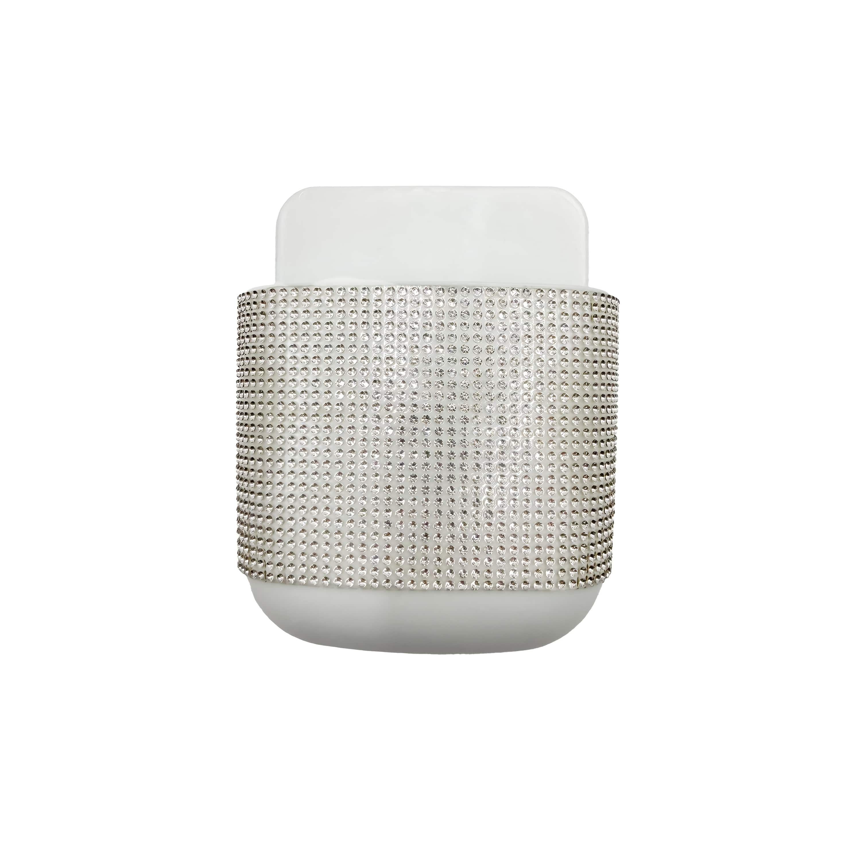 jkthpu-45 Classic White Hidden Port Wall Charger  Organizer DeskBedside Solution
