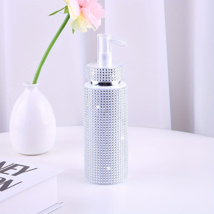 Luxury Diamond 200ml Dispenser Bottle for Lotions  Soaps