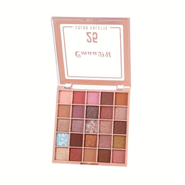 KissICON Cmaadu-25 color eyeshadow 25color Shimmer Earth Palette Travelready Waterproof