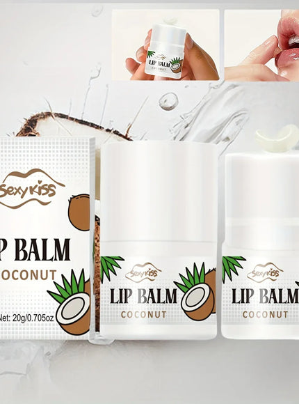 KissICON Coconut KissIcon Moisturizing Lip Balm - Deep Hydration Soft