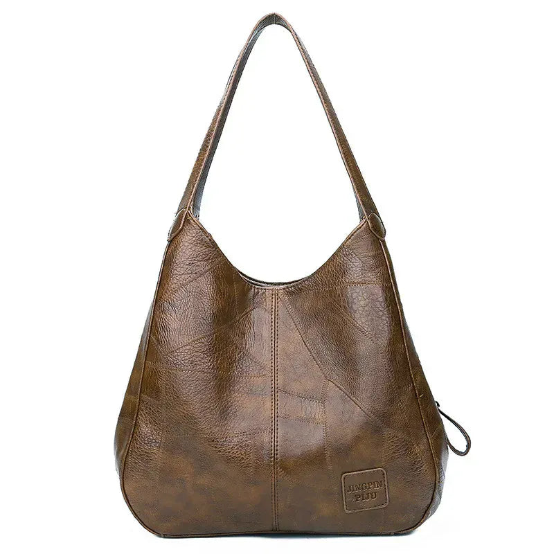 KissICON Coffee / 28x12x30cm Vintage Hand Designers Handbags Shoulder Tote –