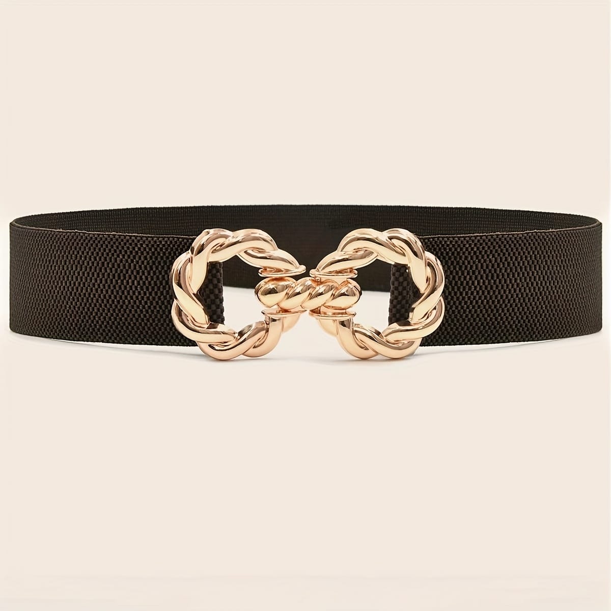 jkthpu-45 Coffee Brown / S Chic Slimming Elastic Waist Belt Versatile for Any Style