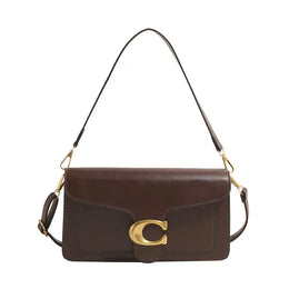 KissICON Coffee Chic Minimalist Square Commuter Shoulder Bag