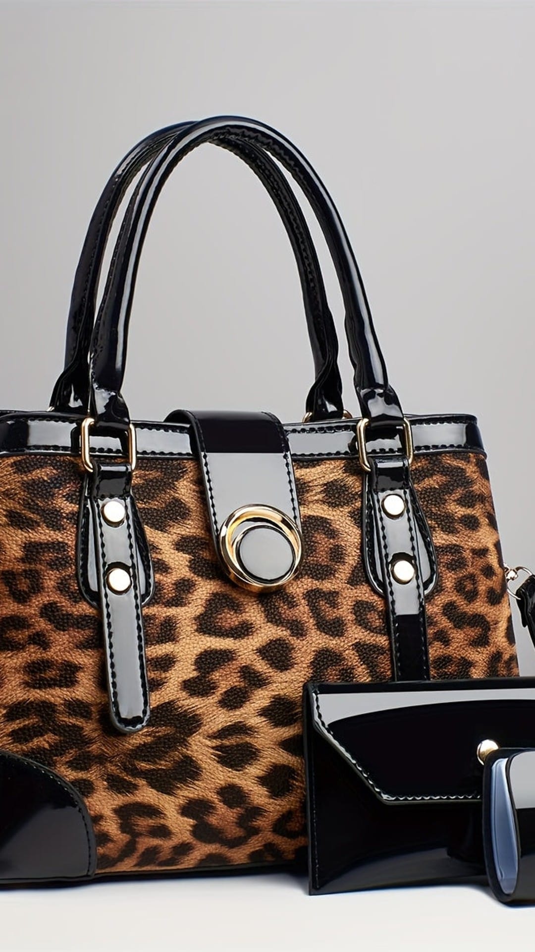 jkthpu-45 Coffee color 2025 New Three-piece Set of Fashionable Casual Handbag, Elegant Crossbody Bag for Women