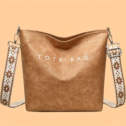jkthpu-45 Coffee color Boho Chic Convertible Tote Stylish Travel Work Daily Carryall