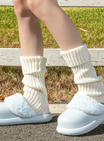 KissICON Coldproof Warm Home Slippers for Women Faux Fur