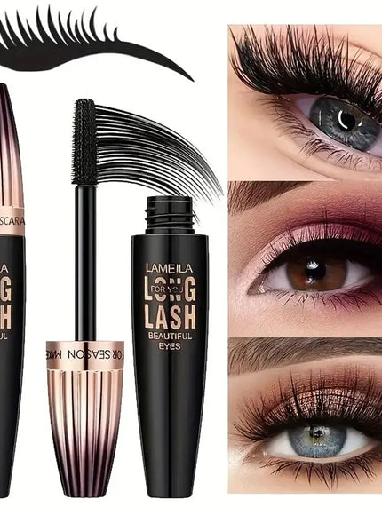 KissICON Color-01 KissIcon Waterproof 4D Mascara Thick Curl - Smudge