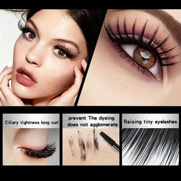 KissICON Color-01 KissIcon Waterproof 4D Mascara Thick Curl - Smudge