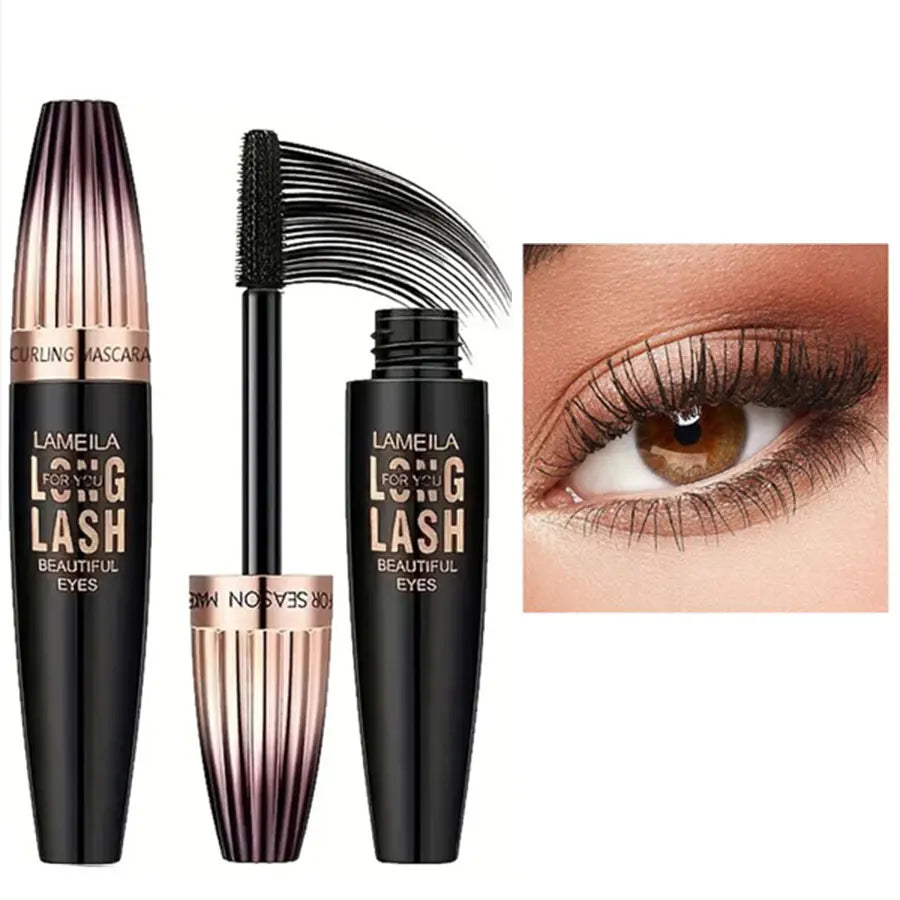 KissICON Color-01 KissIcon Waterproof 4D Mascara Thick Curl - Smudge