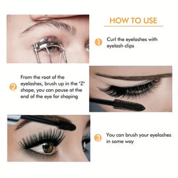 KissICON Color-01 KissIcon Waterproof 4D Mascara Thick Curl - Smudge