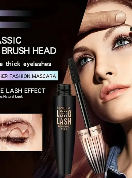 KissICON Color-01 KissIcon Waterproof 4D Mascara Thick Curl - Smudge