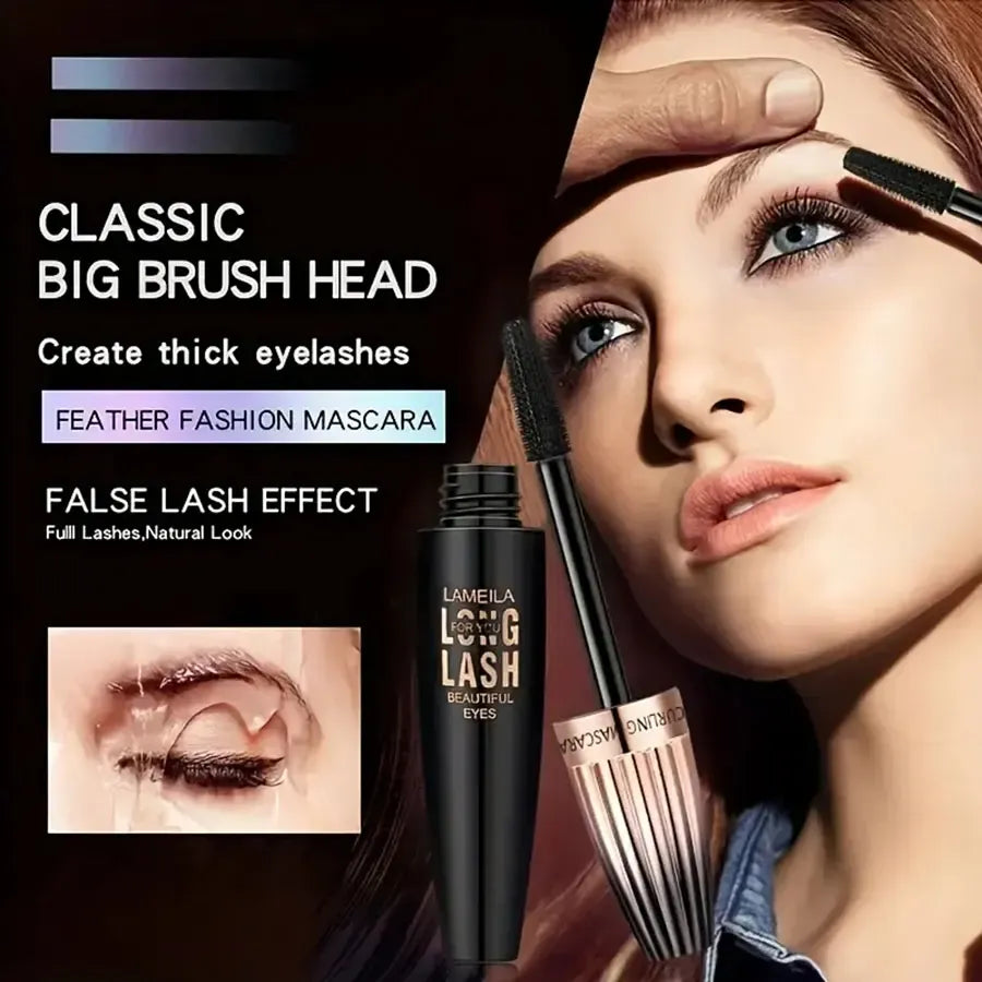 KissICON Color-01 KissIcon Waterproof 4D Mascara Thick Curl - Smudge