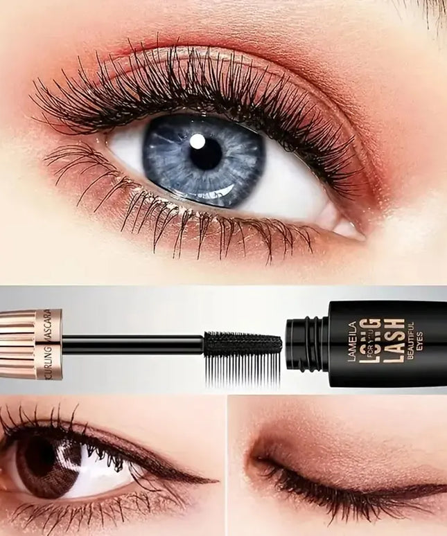 KissICON Color-01 KissIcon Waterproof 4D Mascara Thick Curl - Smudge