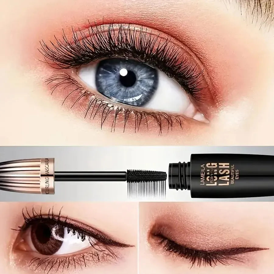 KissICON Color-01 KissIcon Waterproof 4D Mascara Thick Curl - Smudge