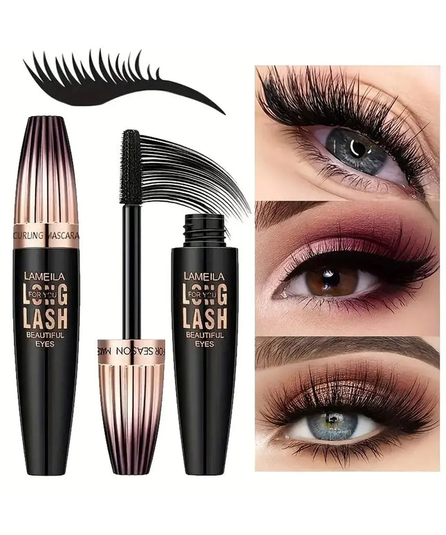 KissICON Color-01 KissIcon Waterproof 4D Mascara Thick Curl - Smudge