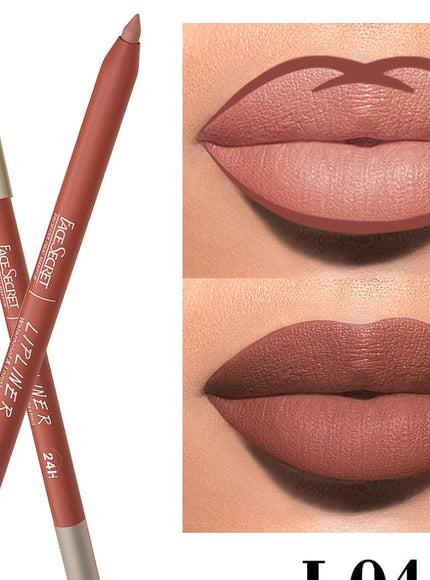 KissICON Color #04 KissIcon Long-Lasting Waterproof Lip Liner - Rich Pigment