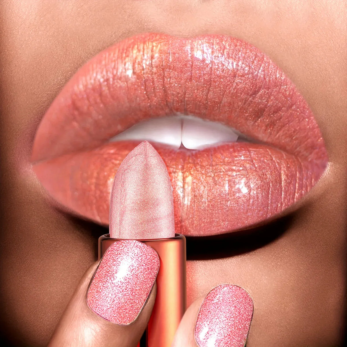 KissICON Color 06 KissIcon Rose Smoke Powder Lipstick - Waterproof Shine