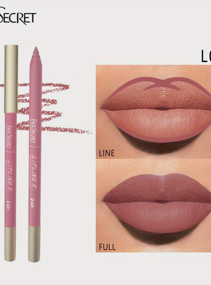 KissICON Color #07 KissIcon Long-Lasting Waterproof Lip Liner - Rich Pigment