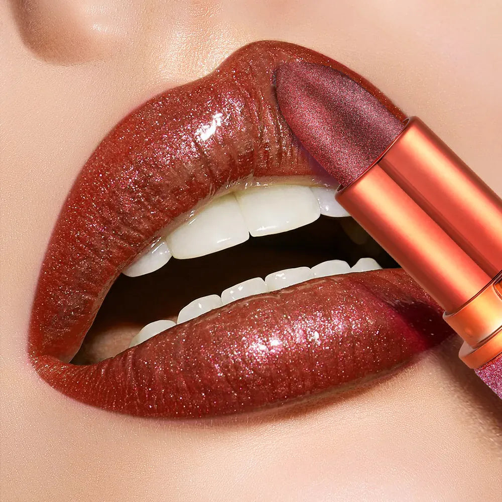 KissICON Color 111 KissIcon Rose Smoke Powder Lipstick - Waterproof Shine