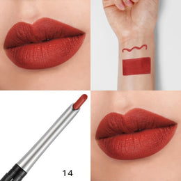 KissICON Color #14 KissIcon 12 Colors Lipstick - Waterproof Matte Long