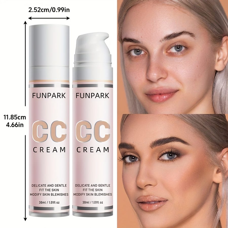 KissICON Color #803 Flawless Light Beige Cc Cream Covers