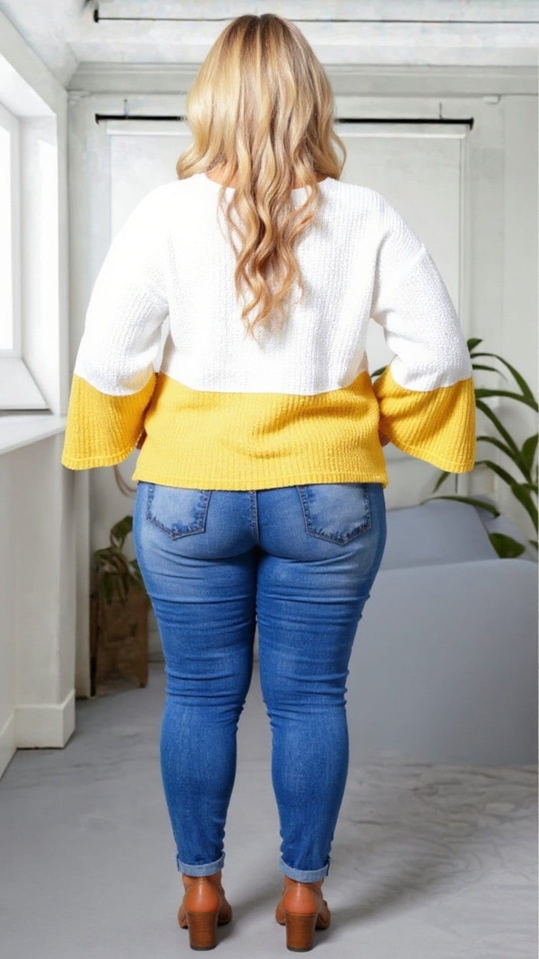 KISSICON Color-Blocked Comfort: Your New Favorite Knit Top