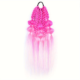 KissICON Colorful Braided Hair Extensions Easy Braid Bra