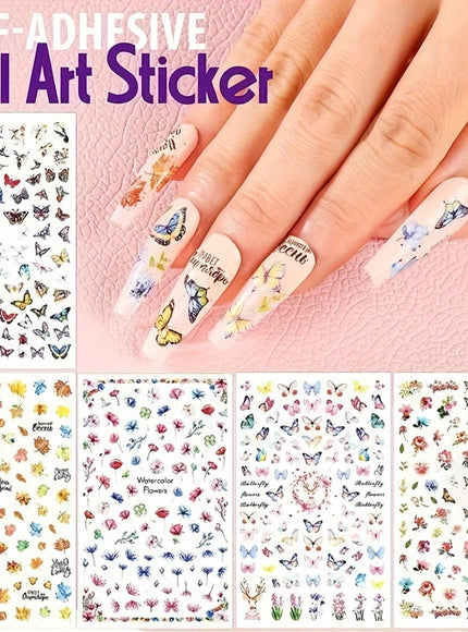 KissICON Colorful KissIcon Nail Art Kit With Brushes And Tools