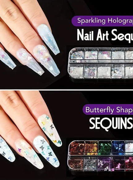 KissICON Colorful KissIcon Nail Art Kit With Brushes And Tools