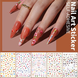 KissICON Colorful KissIcon Nail Art Kit With Brushes And Tools