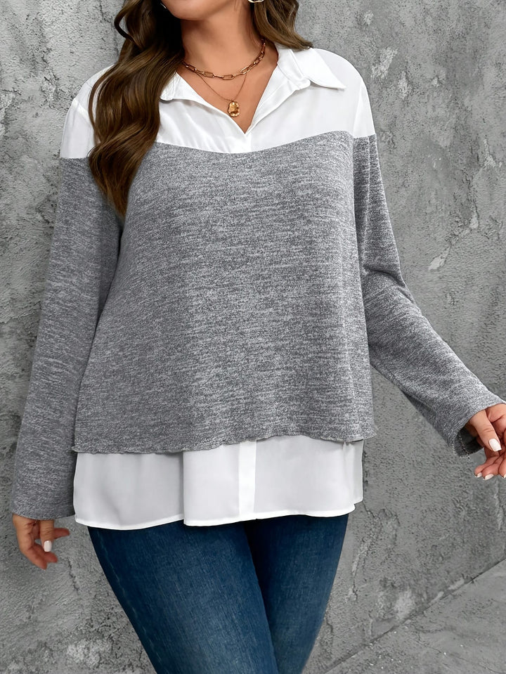 Comfort Stretch Fit Top for Plus Size Women | KissICON
