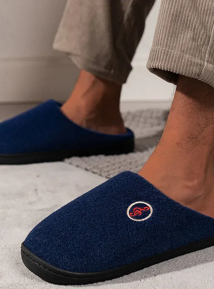 KissICON Comfort Warm Couples Home Cotton Slippers Winter Non