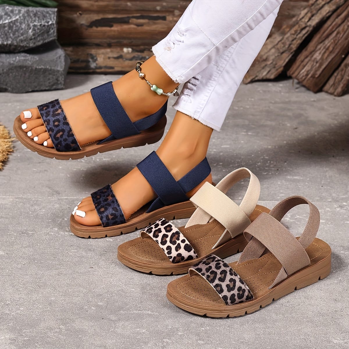 temu Comfortable and Simple Fashion Sandals