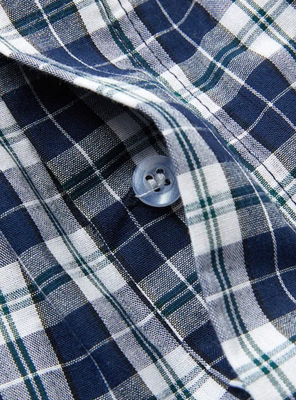 KissICON Comfortable Mens Plaid Cotton Boxer Shorts
