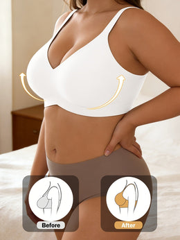 KissICON Comfy Curve Full Coverage Jelly Bra – Soft