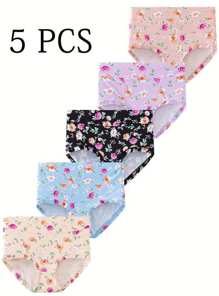 KissICON Comfy Fullcoverage Floral Control Briefs – Curve