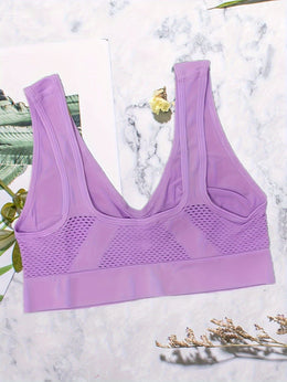 KissICON Comfy Mesh Wireless Bras – 3 Unpadded