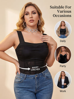 jkthpu-45 Comfy PlusSize Shapewear Sexy Easy Supported All Day