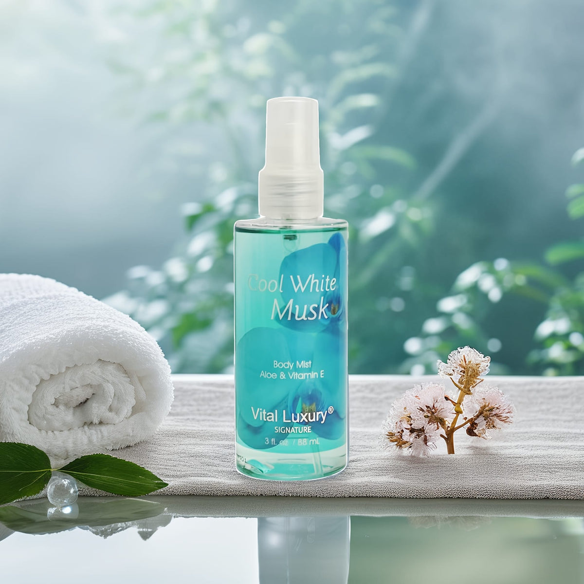KissICON Cool White Musk KissIcon Floral Fruity Body Mist - Long-Lasting Fragrance