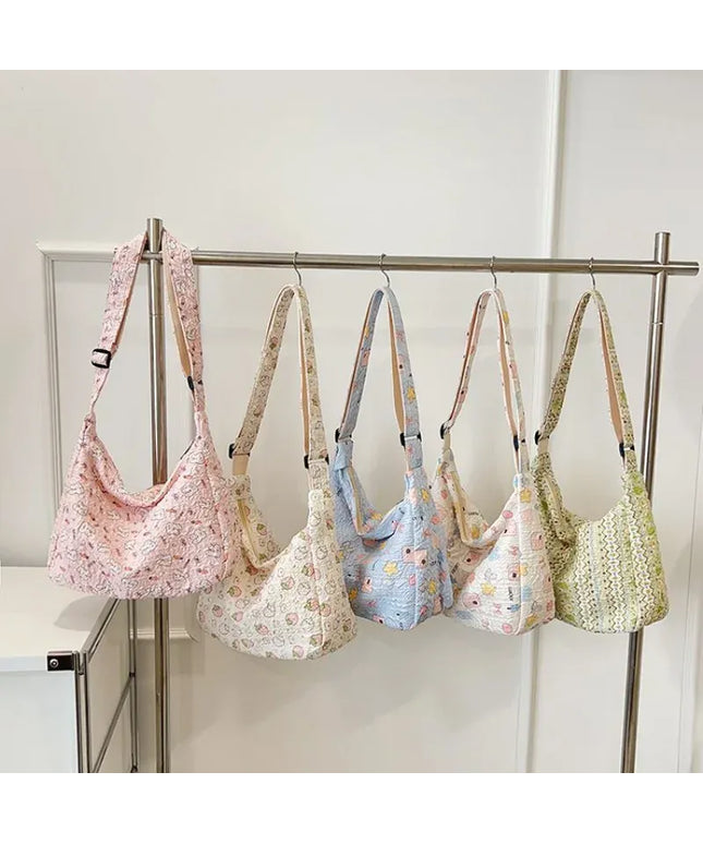 KissICON Cottagecore Floral Print Canvas Tote – Instagram