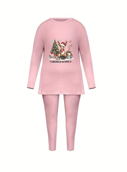 KissICON Cozy Christmas Giraffe Curve Set