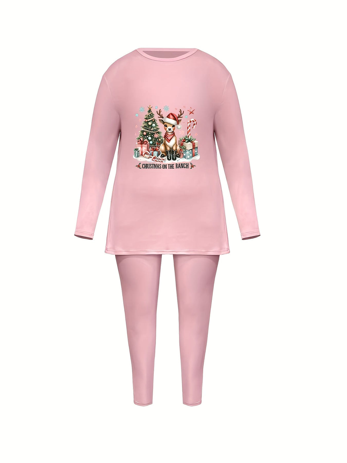 KissICON Cozy Christmas Giraffe Curve Set