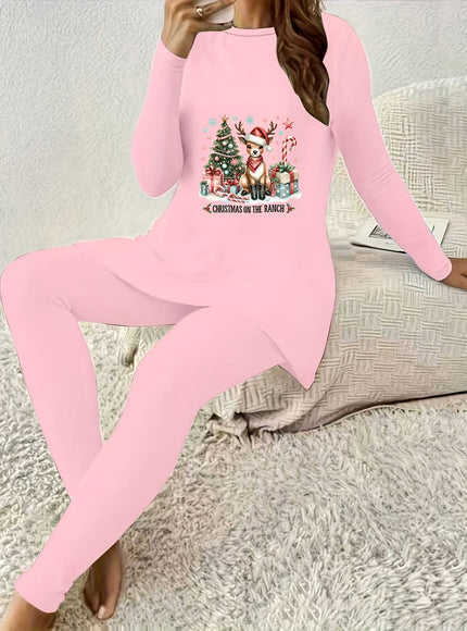 KissICON Cozy Christmas Giraffe Curve Set