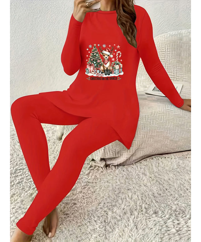 KissICON Cozy Christmas Giraffe Curve Set