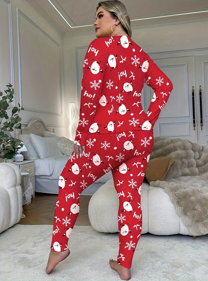 KissICON Cozy Curve Christmas Lounge Set – Warm