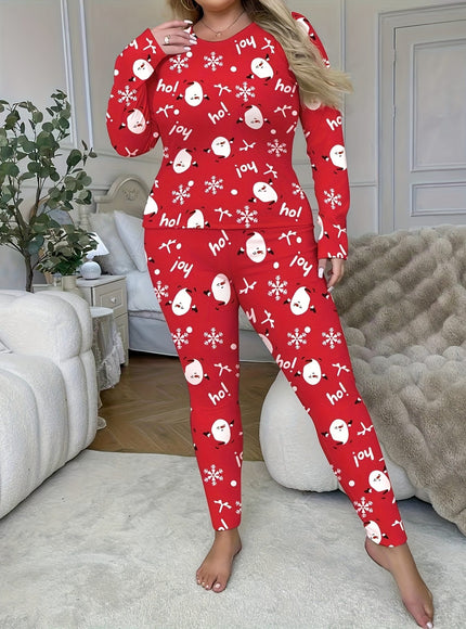 KissICON Cozy Curve Christmas Lounge Set – Warm