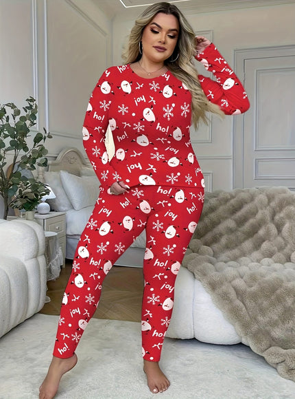 KissICON Cozy Curve Christmas Lounge Set – Warm